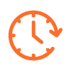 circular clock icon indicating time management strategies for 27 tasks and deadlines